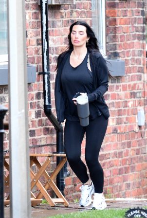Annie Kilner - Arrives for Gym workout in Wilmslow - Cheshire