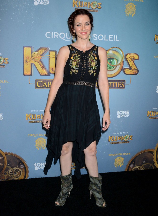 Annie Wersching - Opening Night of Cirque Du Soleil's 'Kurios-Cabinet Of Curiosities' in LA