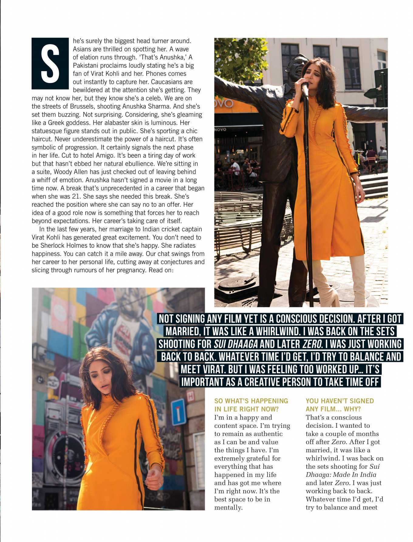 Anushka Sharma â€“ Filmfare Magazine (August 2019)