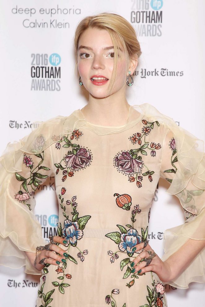 Anya Taylor-Joy - 2016 Gotham Independent Film Awards in New York