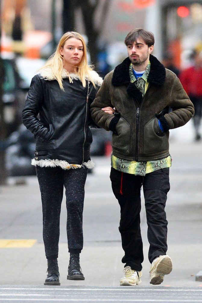 Anya Taylor-Joy and Eoin Macken - Out in New York City