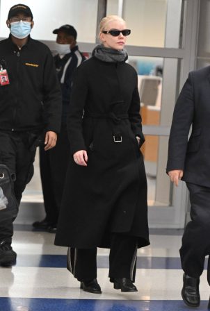 Anya Taylor-Joy - Arriving at JFK Airport in New York