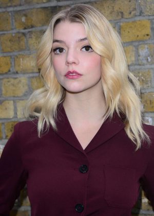 Anya Taylor-Joy - Mulberry Show at 2017 LFW in London