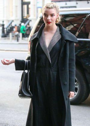 Anya Taylor-Joy - Out and about in NY