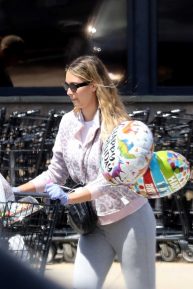 April Love - Shopping Balloons and Food in Malibu
