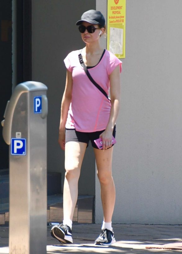 April Rose in Shorts - Out in Mosman