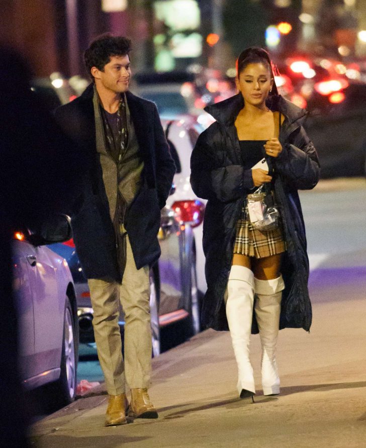 Ariana Grande and boyfriend Graham Phillips at Carbone in NYC
