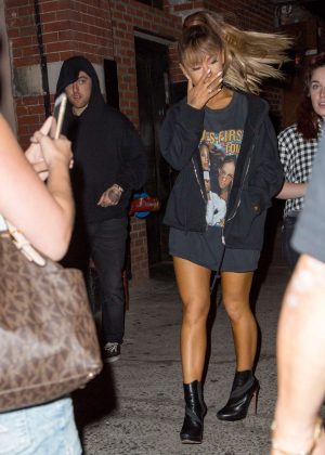 Ariana Grande - Leaving a night club in New York City