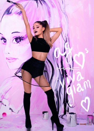 Ariana Grande - Mac Cosmetics Viva Glam Spring 2016