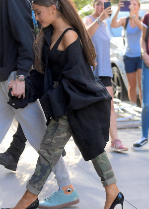Ariana Grande - Out and about in New York