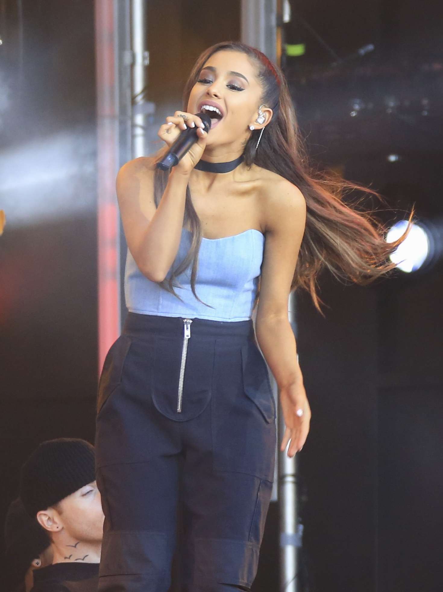 Ariana Grande – Performing at Jimmy Kimmel Live in Hollywood – GotCeleb