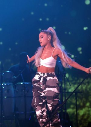 Ariana Grande - Performs at the YouTube Brandcast 2018 presentation in NY