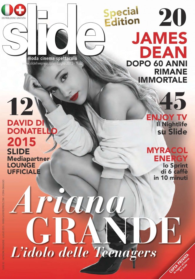 Ariana Grande - Slide Magazine (July 2015)