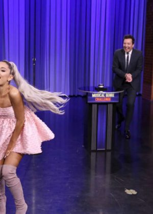 Ariana Grande - 'The Tonight Show Starring Jimmy Fallon' in NYC