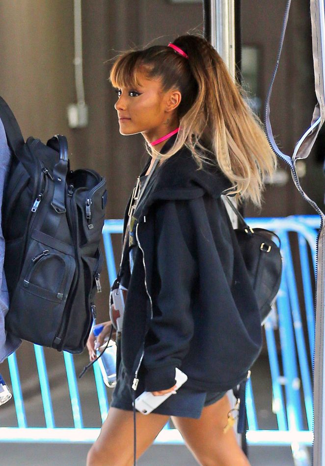 Ariana Grande: Walking into Madison Square Garden -17 – GotCeleb