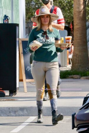 Ariana Madix - Pictured at Erewhon Grocers in Equestrian gear in Los Angeles
