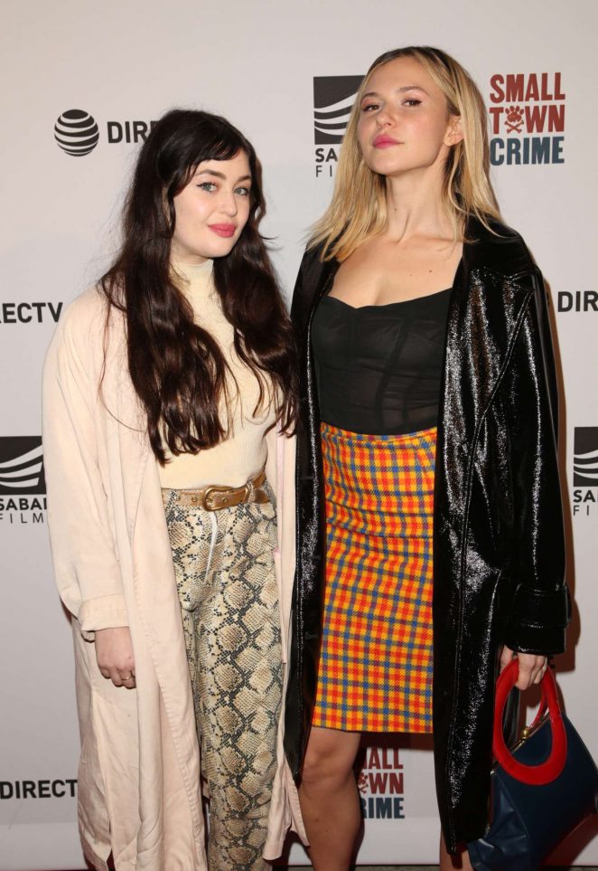 Ariana Papademe Tropoulos and Paige Elkington - 'Small Town Crime' Special Screening in LA