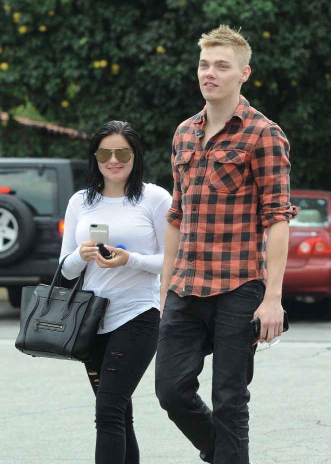 Ariel Winter and Levi Meaden out in Los Angeles