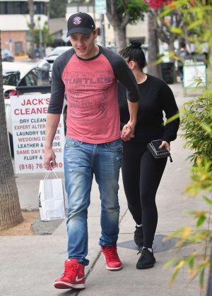 Ariel Winter and Levi Meaden out in Studio City