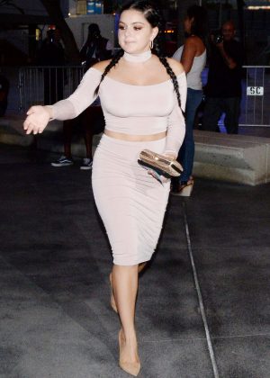 Ariel Winter Arriving at Drake's Concert at the Staple Center in Los Angeles