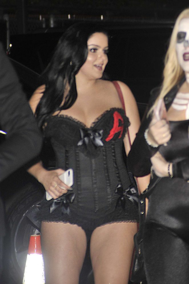Ariel Winter at a Halloween Party in Los Angeles