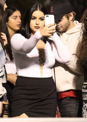Ariel Winter at the Kanye West Concert in Inglewood