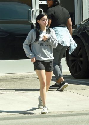 Ariel Winter in Black Shorts - Out in Los Angeles