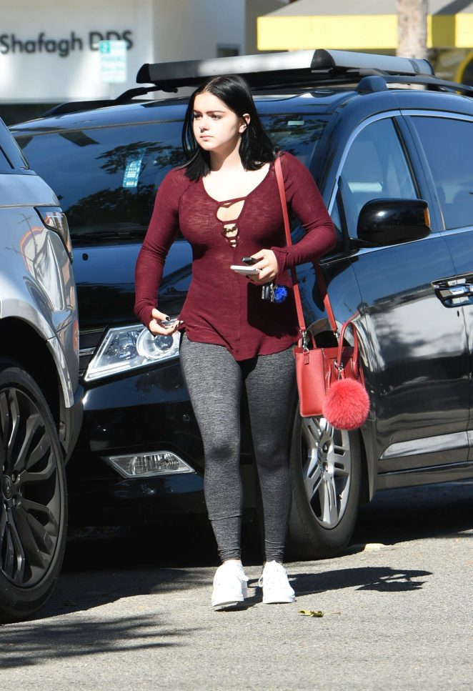 Ariel Winter in Gym Outfit out in Los Angeles