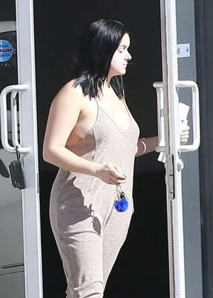 Ariel Winter in Jumpsuit at a Studio in Los Angeles adds