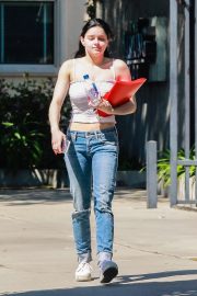 Ariel Winter in Tank Top and Jeans - Out in Los Angeles
