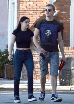 Ariel Winter with Levi Meaden out in Studio City