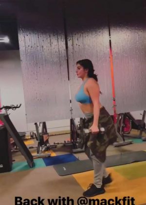 Ariel Winter - Working Out at MackFit Gym in LA