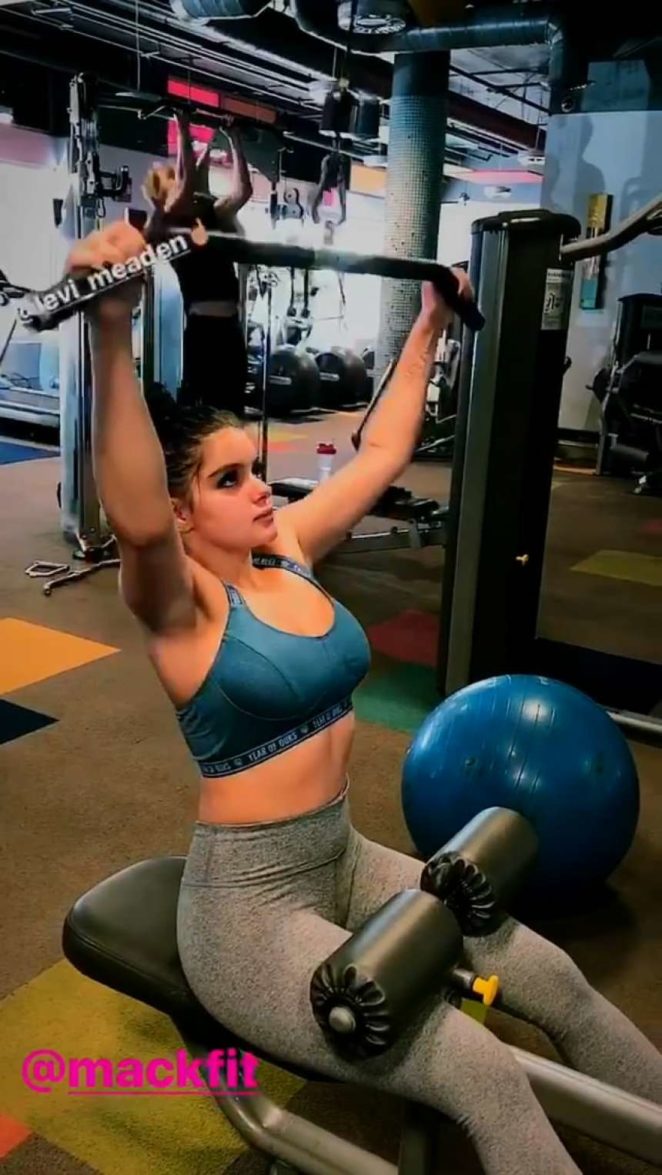 Ariel Winter - Working Out at MackFit Gym in Los Angeles