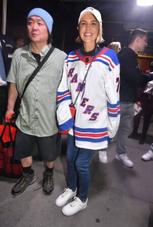 Arielle Kebbel - Leaving NY Rangers game at Madison Square Garden in Manhattan
