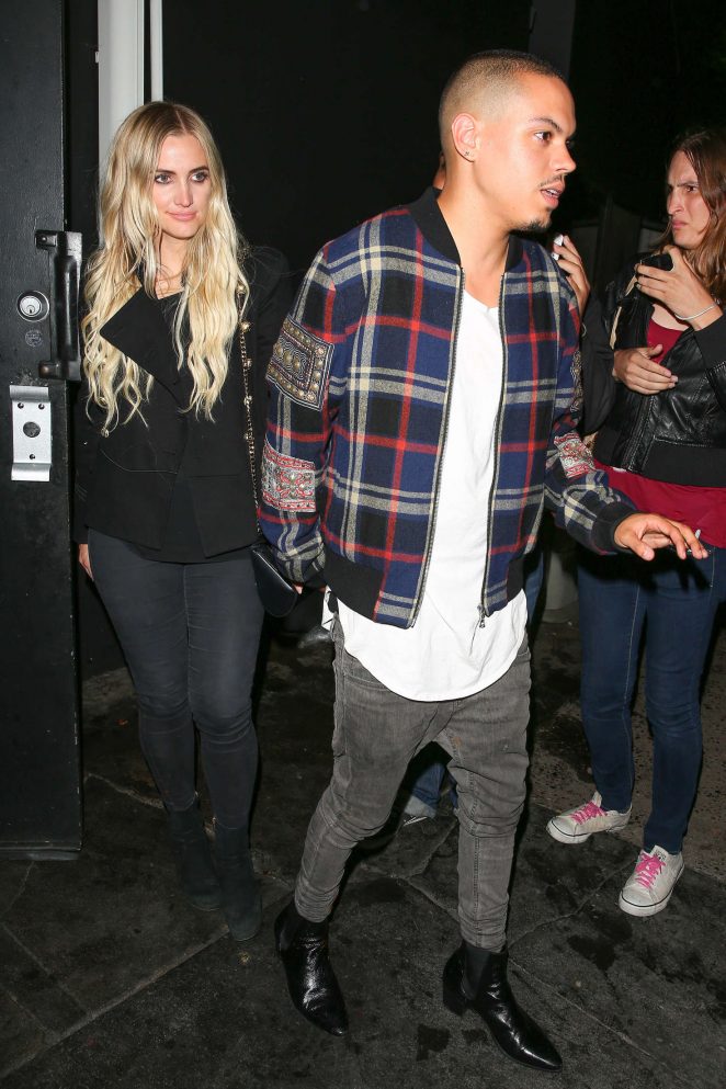 Ashlee Simpson at The Nice Guy in West Hollywood