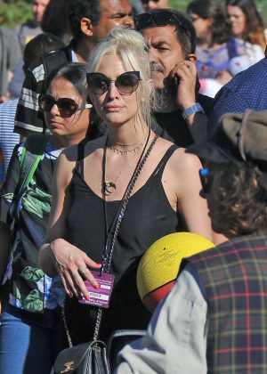 Ashlee Simpson at Universal Studios in Hollywood