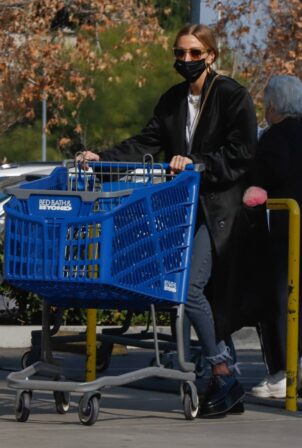 Ashlee Simpson - Seen shopping at Bed Bath and Beyond in Los Angeles