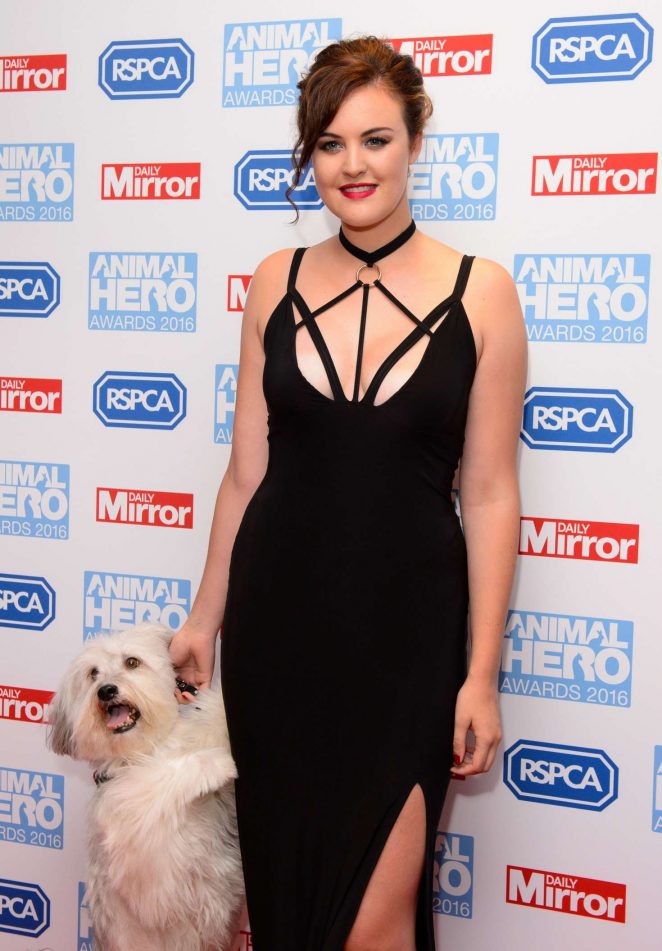 Ashleigh Butler - 2016 Daily Mirror and RSPCA Animal Hero Awards in London