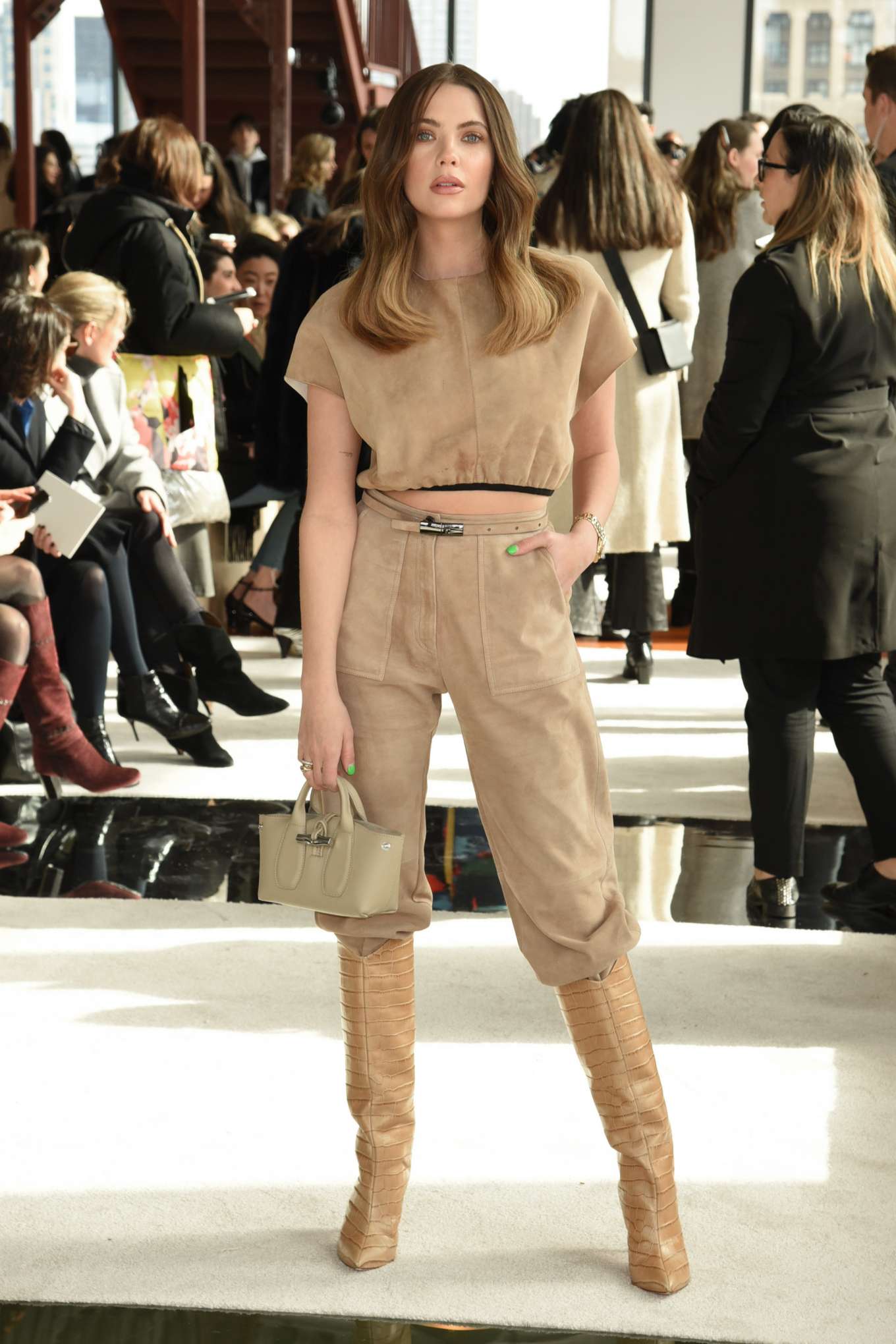 Ashley Benson 2020 : Ashley Benson – 2020 Longchamp show at New York Fashion Week-11