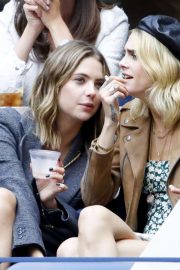 Ashley Benson and Cara Delevingne - 2019 US Open Women's Tennis Final in NY