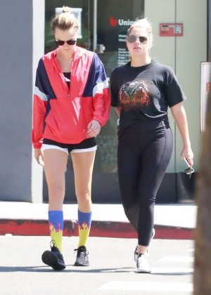 Ashley Benson and Cara Delevingne - Out in West Hollywood