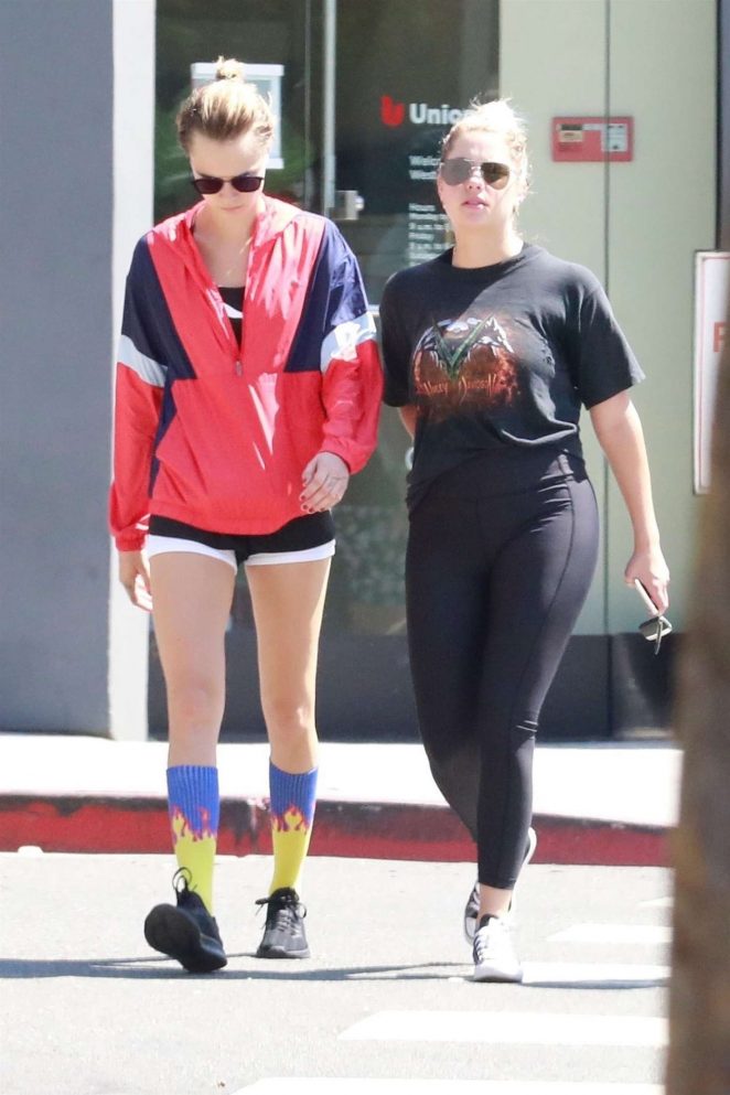 Ashley Benson and Cara Delevingne - Out in West Hollywood