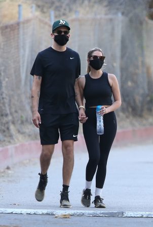 Ashley Benson and G-Eazy - Hiking candids in LA