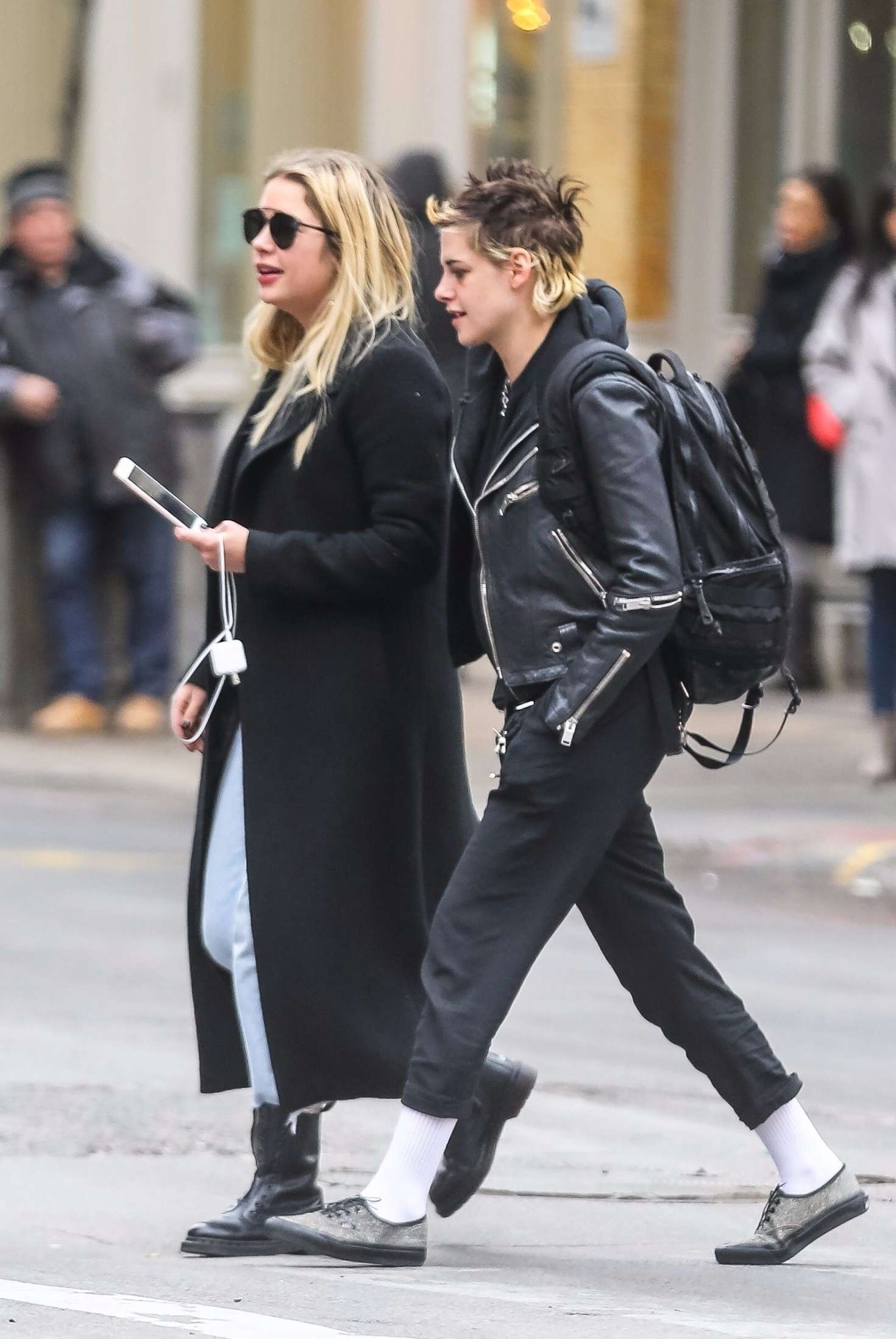 Ashley Benson and Kristen Stewart out together in NYC -38 | GotCeleb