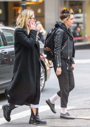 Ashley Benson and Kristen Stewart out together in NYC – GotCeleb