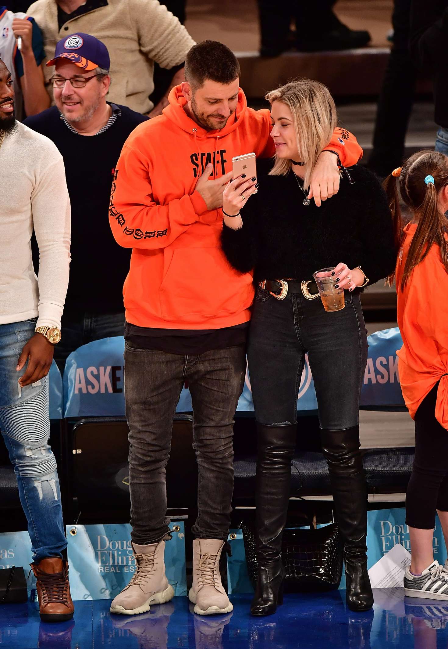 Ashley Benson and Ryan Good at Madison Square Garden in NYC