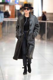 Ashley Benson - Arrival at JFK Airport in New York