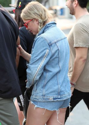Ashley Benson at Fred Segal in West Hollywood