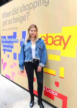 Ashley Benson - Ebay Launches 'Fill Your Cart With' campaign in NY