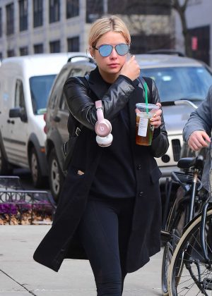Ashley Benson - Going to Starbucks After a Boxing Workout Session in NY